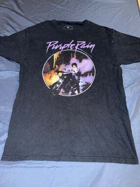 The Prince Estate Purple Rain Motorcycle Graphic T-Shirt
A13